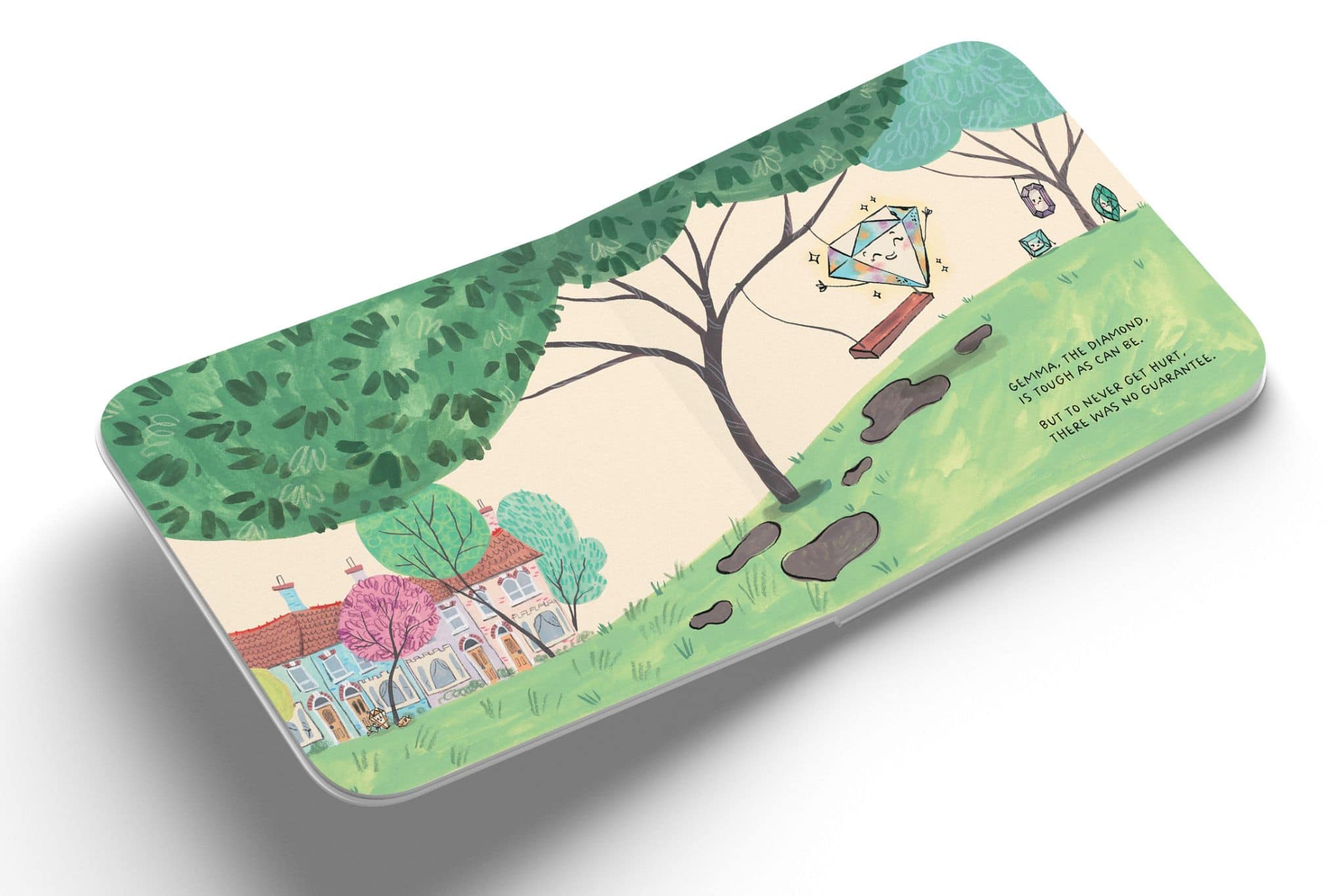 Self Published Board Book: How Gemma Found He Sparkle (Interior Spread)