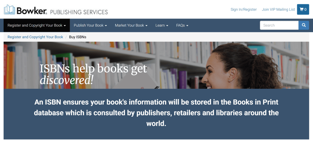 Bowker: Official ISBN Agency