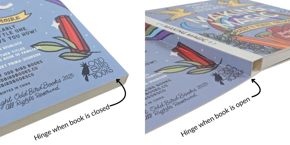 Board Book Hinge