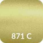 Metallic Ink - Gold - PMS 871 C