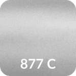 Metallic Ink - Silver - PMS 877 C