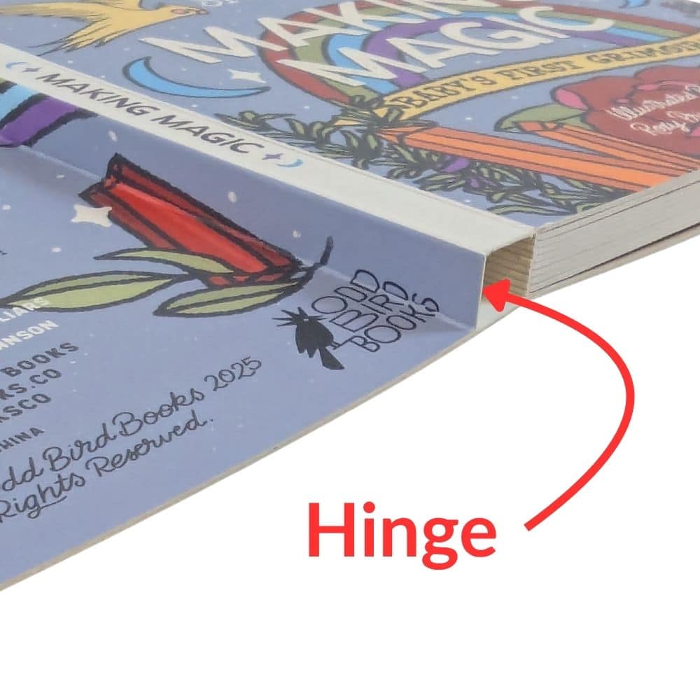 Board Book Hinge
